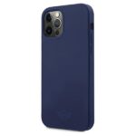 Mini MIHCP12MSLTNA iPhone 12/12 Pro 6,1" navy hard case Silicone Tone On Tone - imagine 2