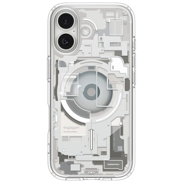 Spigen Ultra Hybrid Mag MagSafe case for iPhone 17 zero one titanium - imagine 2