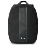 Backpack BMW BMBP15COMPVSKL 16" black Nylon Blue Stripe