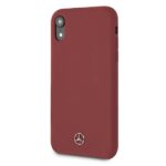 Mercedes MEHCI61SILRE iPhone Xr red hardcase Silicone Line - imagine 2