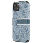 Guess GUBKP13M4GDBL iPhone 13/ 14 / 15 6,1" blue book 4G Stripe - imagine 4