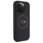 Red Bull RBHMP14L24PUILVR iPhone 14 Pro  6.1" hardcase navy Leather Red Ring MagSafe - imagine 4