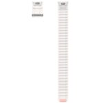 Fabric Band Strap Samsung ET-SVL30SWEGEU for Watch 7 / 6 / 5 / 4 20mm S/M pink-white - imagine 2