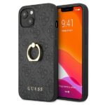 Guess GUHCP13S4GMRGR iPhone 13 mini 5,4" grey hardcase 4G with ring stand