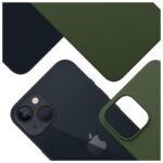 3MK Hardy MagSilicone Case for Apple iPhone 15 Dark Green - imagine 8