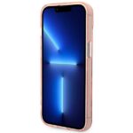 Karl Lagerfeld KLHMP14SHKCP iPhone 14/ 15 / 13 6,1" hardcase pink Karl & Choupette Aluminium - imagine 5