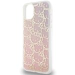 Hello Kitty HKHCN61HCHPEP iPhone 11 / Xr 6.1" Pink Hardcase IML Gradient Electrop Crowded Kitty Head - imagine 6