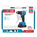 EXTRALINK POWERLINK AKUMULATOROWA WKRĘTARKA PWL-CD1003C 13MM 20V 2X1,5AH - imagine 7