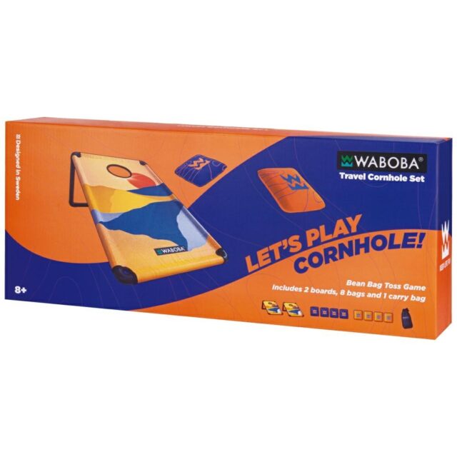 Arcade game Waboba Cornhole 2x board 8x throwing bag - imagine 5