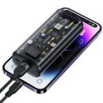 USAMS power bank 9000mAh PD 20W QC3.0+PD dual-port Fast Charge white 10KCD18902 (US-CD189) - imagine 2