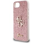 Case Guess Fixed Glitter Big 4G for iPhone 16e pink - imagine 6