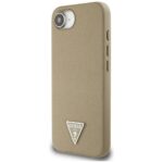 Case Guess Grained Triangle MagSafe for iPhone 16e brown - imagine 2