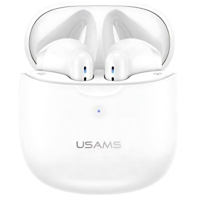 USAMS Bluetooth 5.0 TWS IA series Wireless Headphones white BHUIA02 (US-IA04) - imagine 3