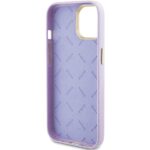 Guess GUHCP15SPGMCSL iPhone 15 / 14 / 13 6.1" lilac hardcase Glitter Glossy Script - imagine 7