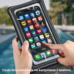 USAMS waterproof case 7" YD011 black 7FSD1101 - imagine 5