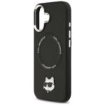 Karl Lagerfeld Choupette Pin MagSafe Case for iPhone 17 Black - imagine 6