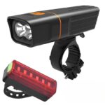 Extralink Bike Lights Set, Front and Rear LED USB Bicycle Lights