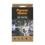 PanzerGlass ClearCase MagSafe iPhone14 Plus / 15 Plus 6,7" Antibacterial  black 0415 - imagine 3