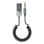 USAMS Bluetooth 5.0 Audio Adapter USB-AUX gray/tarnish SJ464JSQ01 (US-SJ464)