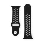Beline strap  Apple Watch Sport Silicone42/44/45/49mm black/gray - imagine 2