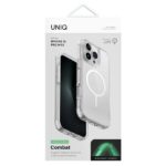 UNIQ Combat Luminous iPhone 16 Pro Max 6.9" Magclick Charging Case White/Lwhite - imagine 4