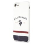 US Polo USHCI8PCSTRB iPhone 7/8/SE 2020/ SE 2022 white Tricolor Pattern Collection - imagine 2