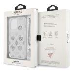 Guess GUHCP13LKSPESI iPhone 13 Pro / 13 6,1" silver hardcase Peony Chain Collection - imagine 8