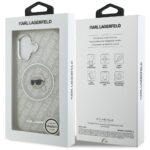 Karl Lagerfeld IML Karl Head Logo MagSafe Case for iPhone 17 Grey - imagine 8