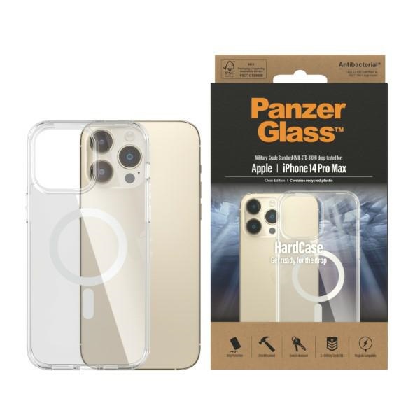cps-89d0438c7b533d0617f9118413b0f2cf-2025-12-07-01-08-48 PanzerGlass HardCase iPhone 14 Pro Max6,7" MagSafe Antibacterial Military grade transparent 0412 - imagine 1