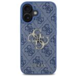 Guess GUHCP16S4GMGBL iPhone 16 6.1" blue hardcase 4G Big Logo - imagine 3