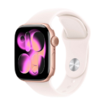 Watch Apple Watch Series 11 (2025) GPS 42mm Rose Gold Aluminium Case with Sport Band M/L - Light Blush