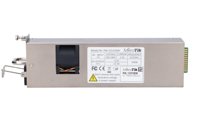 MikroTik 12POW150 | Power supply | Hot Swap, 12V, 150W dedicated for CCR1072-1G-8S+ - imagine 8