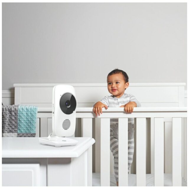 Motorola VM483 video baby monitor 300 m FHSS Gold  White - imagine 6