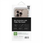 UNIQ Combat iPhone 16 Pro 6.3" Magclick Charging case gold/taupe gold - imagine 5