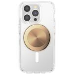 Grip and stand for phone Popsockets Round Radial Gold Aluminum MagSafe gold 807259 - imagine 5