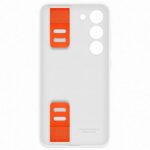 Samsung EF-GS911TW S23 S911 white Silicone Grip Case - imagine 2