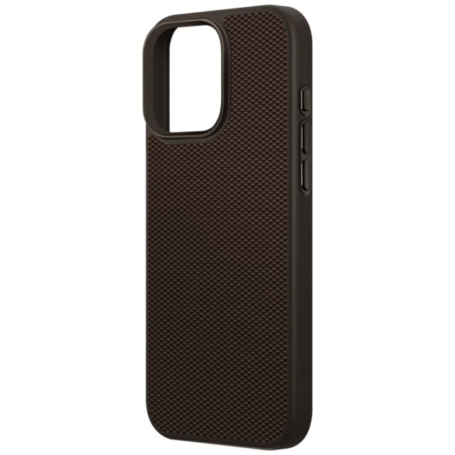 Case UNIQ Keva Air for iPhone 16 Pro Magclick Charging GripFit brown - imagine 3