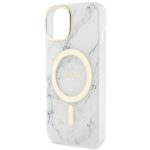 Guess GUHMP14SPCUMAH iPhone 14 / 15 / 13 6.1" white hardcase Marble MagSafe - imagine 6