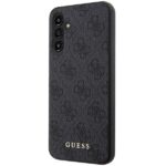 Guess GUHCSA14G4GFGR A14 grey hard case 4G Metal Gold Logo - imagine 2
