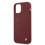 BMW BMHCP12MSLBLRE iPhone 12 / 12 Pro 6.1" red hardcase Silicone Signature Logo - imagine 6