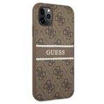 Guess GUHCN584GDBR iPhone 11 Pro 5,8" brown hardcase 4G Stripe - imagine 4