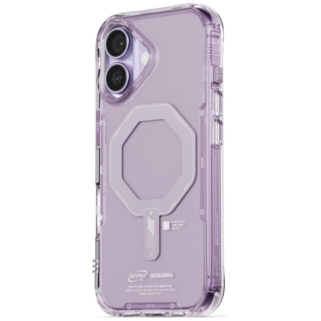 Skinarma Saido case for iPhone 17 Magnetic Charging lilac - imagine 2