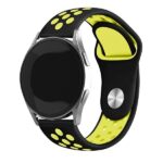Beline Watch Strap 22mm Sport Silicone Black/Yellow Box