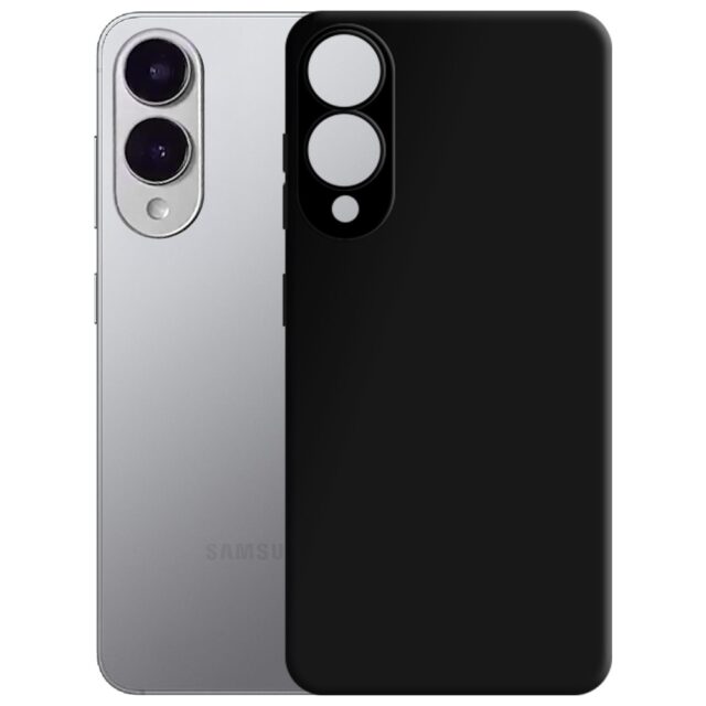 Etui 3MK HARDY Silicone MagCase do        Samsung Galaxy S25 Edge czarny - imagine 3