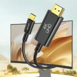 AWEI CL-212T USB-C to HDMI4K 30Hz Cable Black - imagine 2