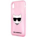 Karl Lagerfeld KLHCI61CHTUGLP iPhone Xr6,1" pink hardcase Glitter Choupette - imagine 6
