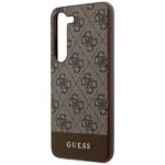 Guess GUHCS24MG4GLBR S24+ S926 brown hardcase 4G Stripe Collection - imagine 6