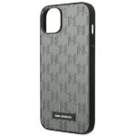 Karl Lagerfeld KLHCP14MSAKLHPG iPhone 14 Plus / 15 Plus 6,7" hardcase grey Saffiano Mono Metal - imagine 6