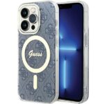 Guess GUHMP15XH4STB iPhone 15 Pro Max 6.7" blue hardcase IML 4G MagSafe