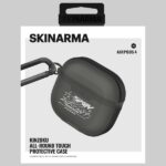 Case Skinarma Kinzoku for AirPods 4 black - imagine 5